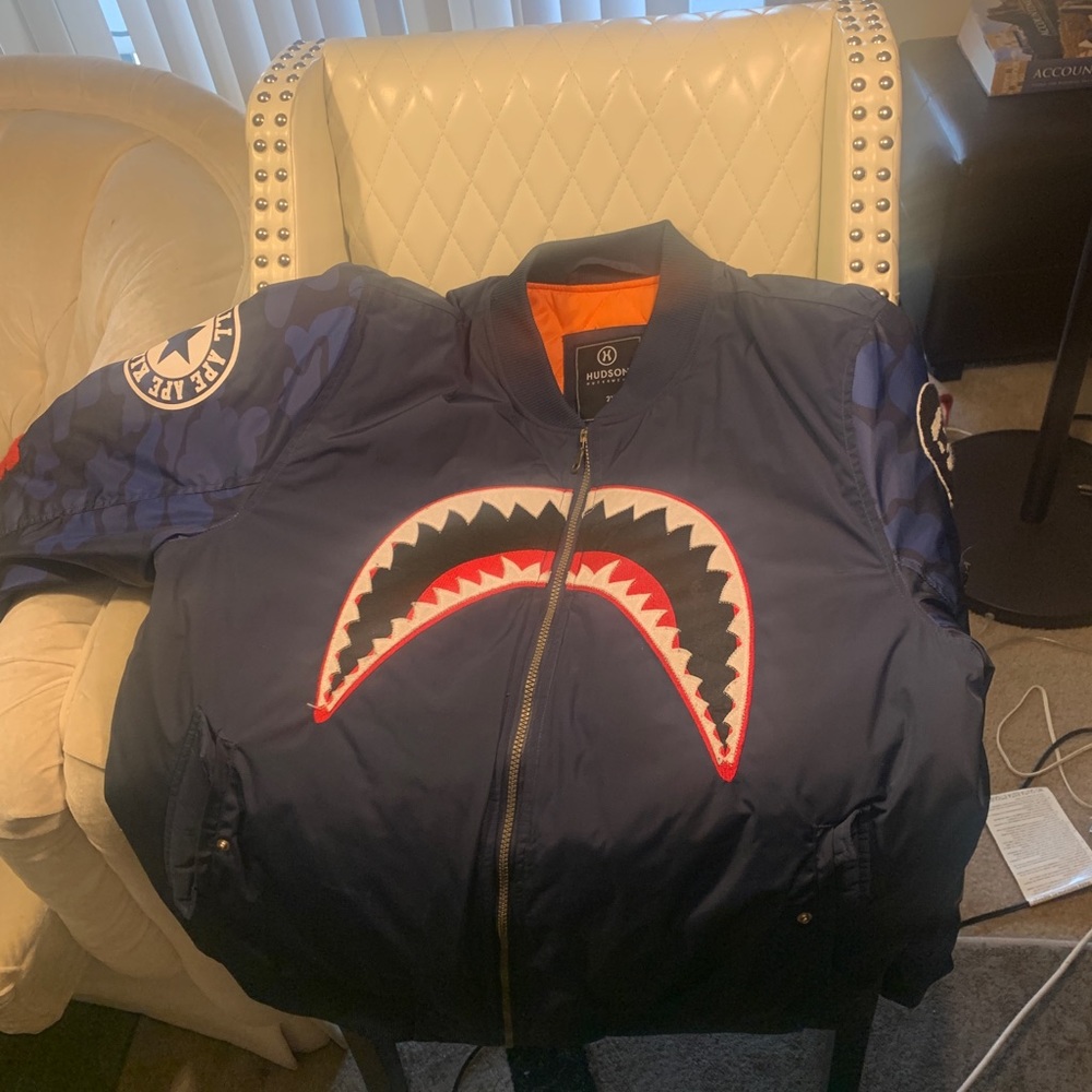 Hudson MVP Varsity Jacket Bape